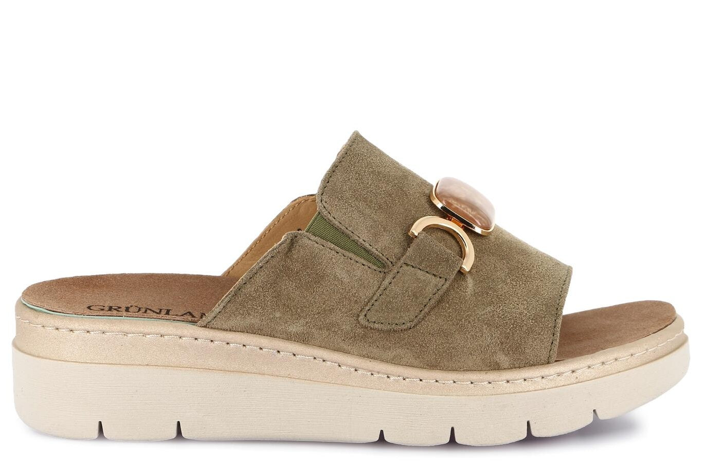 MOLL CE0481 OLIVA CIABATTA SANDALO DONNA