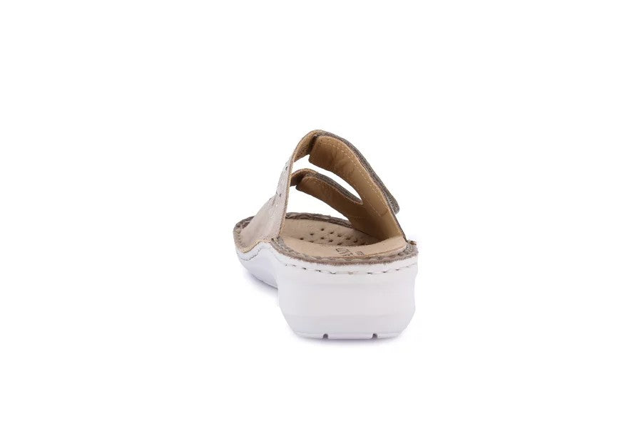 DAMI CE0772 TAUPE CIABATTA SANDALO DONNA