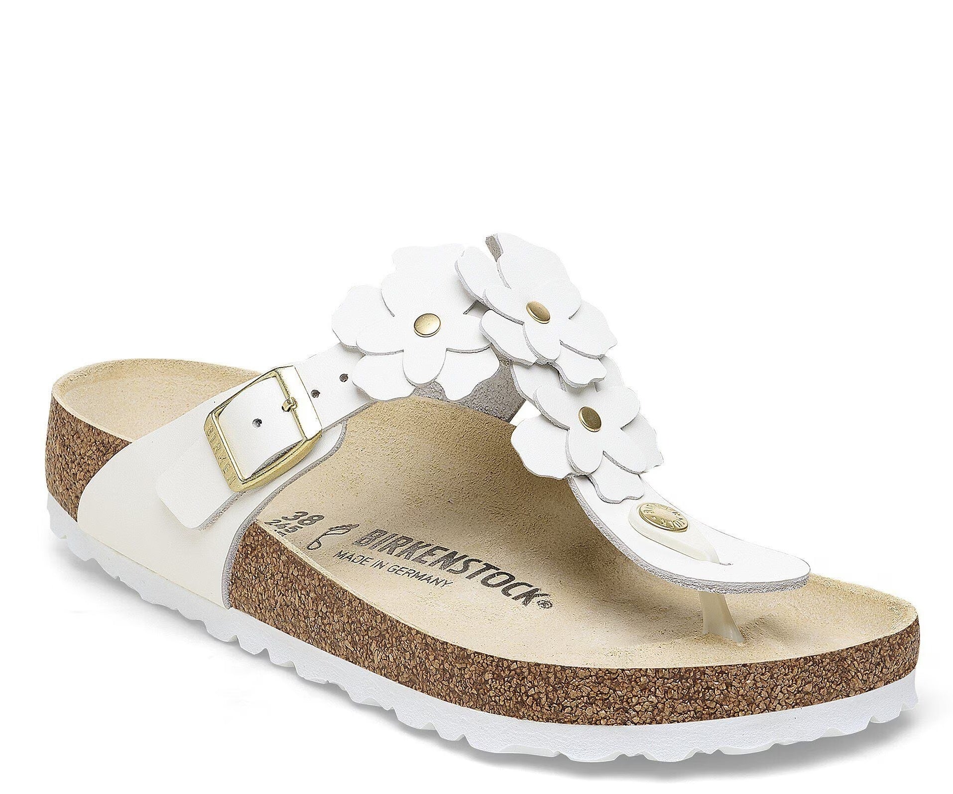 GIZEH FLOWERS BIANCO INFRADITO UNISEX CALZATURE