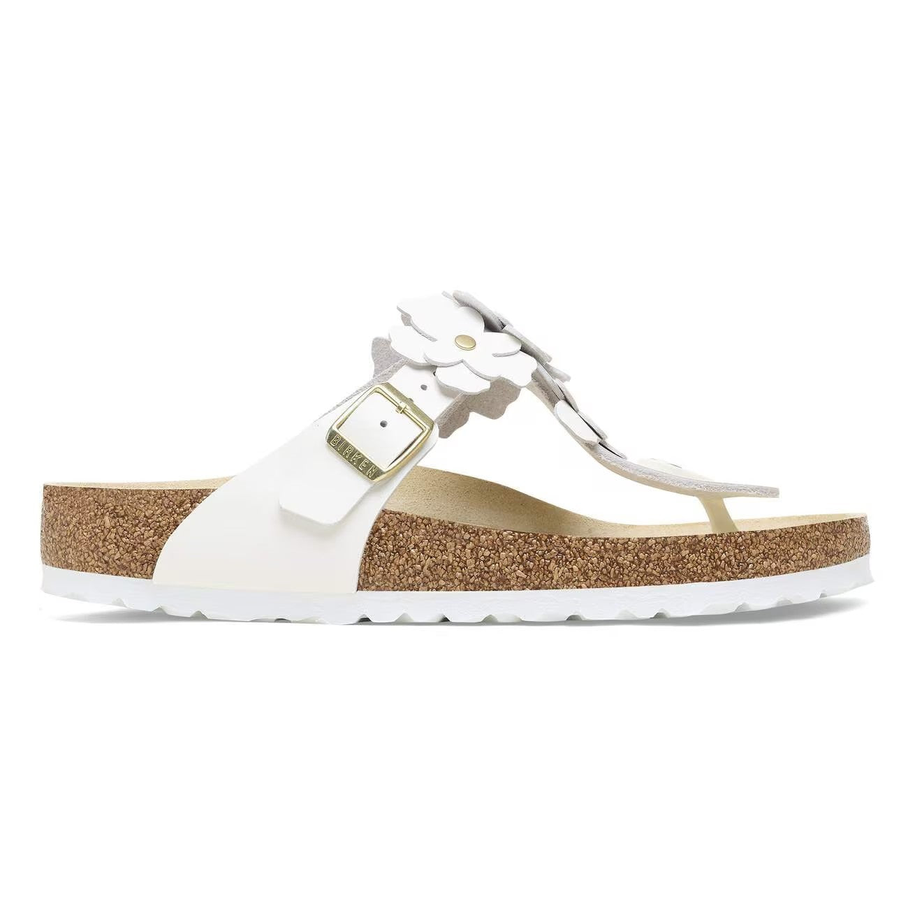 GIZEH FLOWERS BIANCO INFRADITO UNISEX CALZATURE