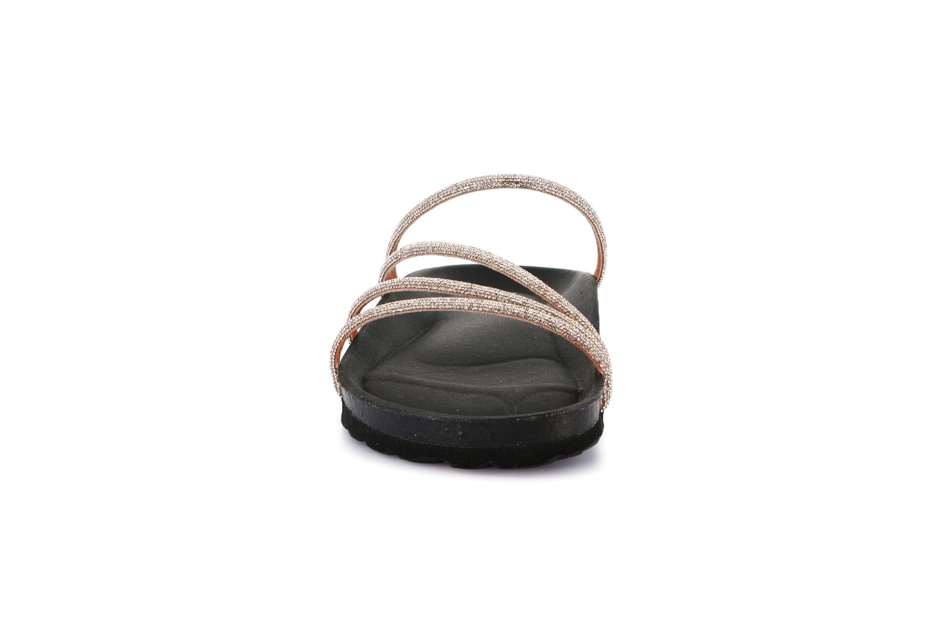 SARA CB0836 PLATINO CIABATTA SANDALO DONNA