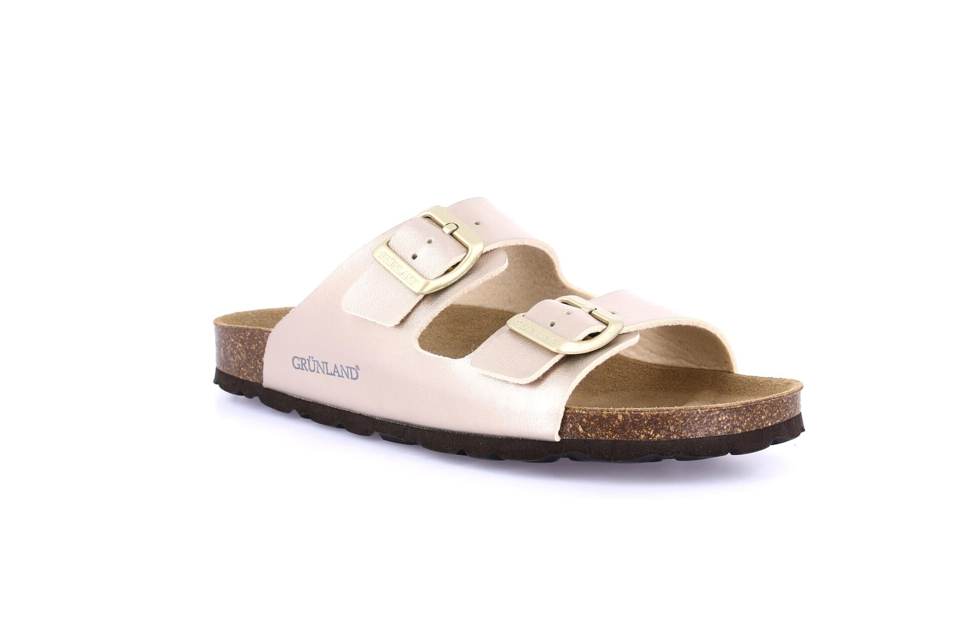 SARA CB2425 PLATINO CIABATTA SANDALO DONNA