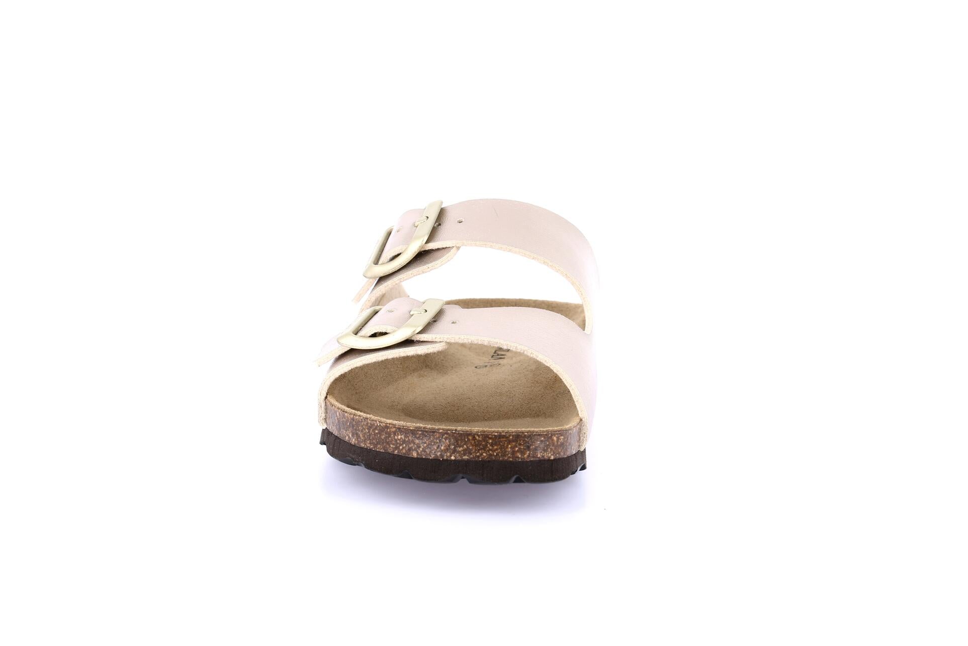 SARA CB2425 PLATINO CIABATTA SANDALO DONNA