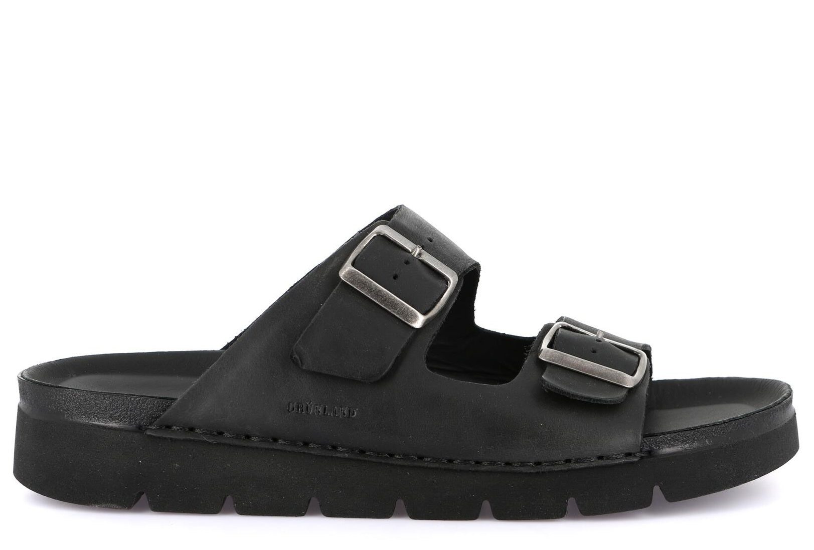 LERO CI3095 NERO CIABATTA SANDALO UOMO