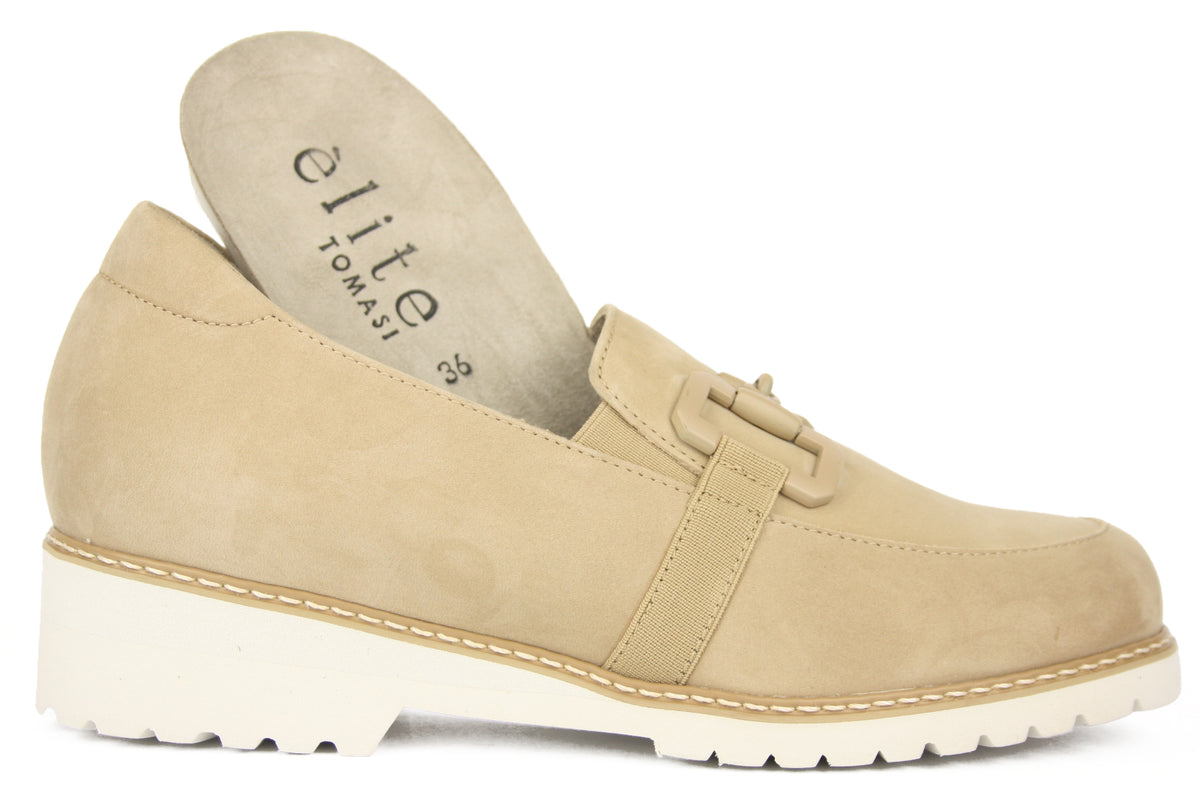 LEANDRA - N.ALMA MIELE MOCASSINO DONNA