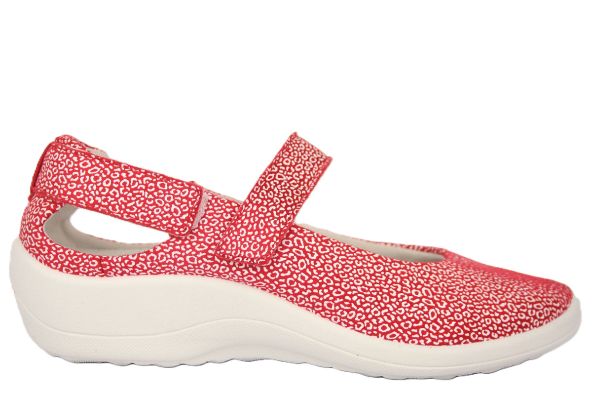 MINAMI 4706 ROSSO CHIUSURA A STRAPPO DONNA