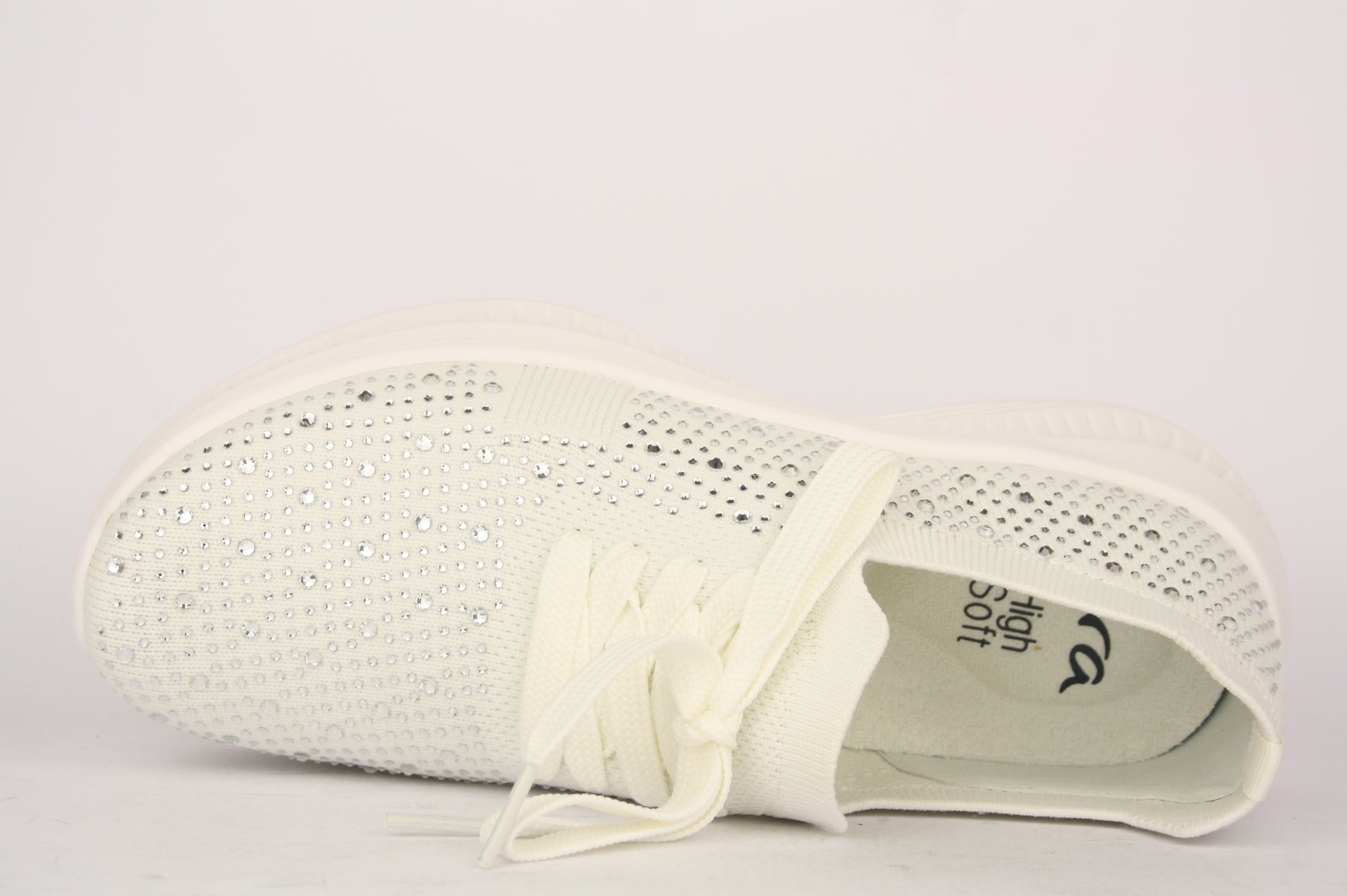 1223204 BIANCO SLIP ON DONNA