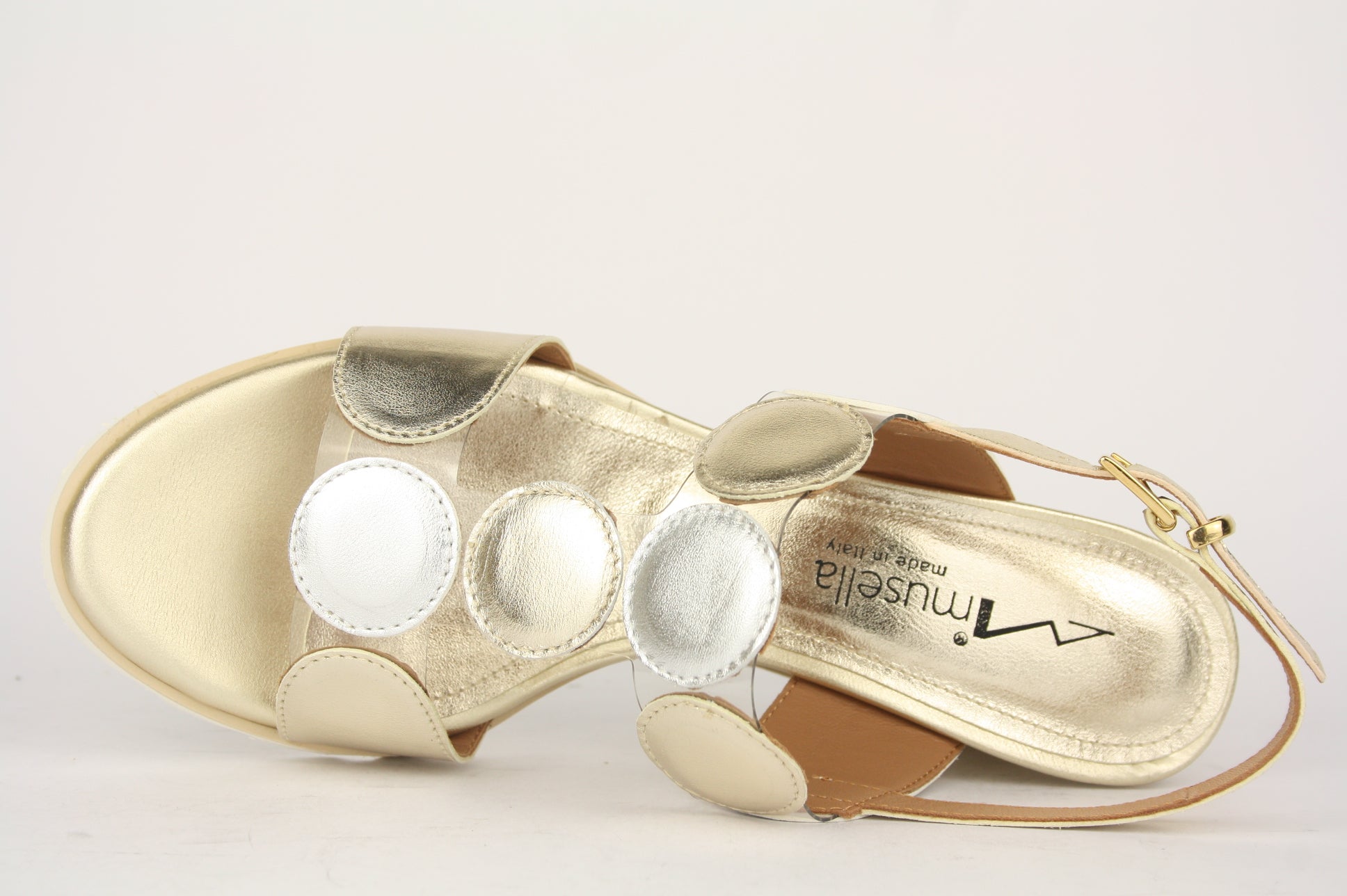 5274 PLATINO SANDALO DONNA