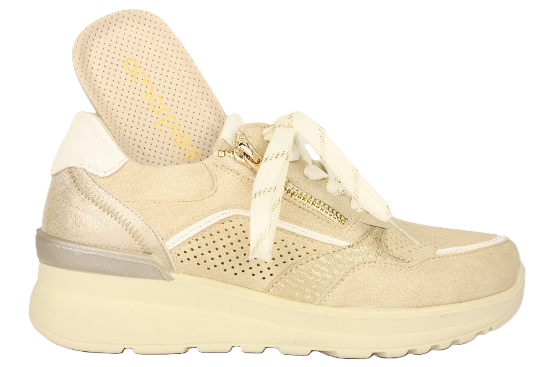30000 BEIGE SNEAKERS DONNA