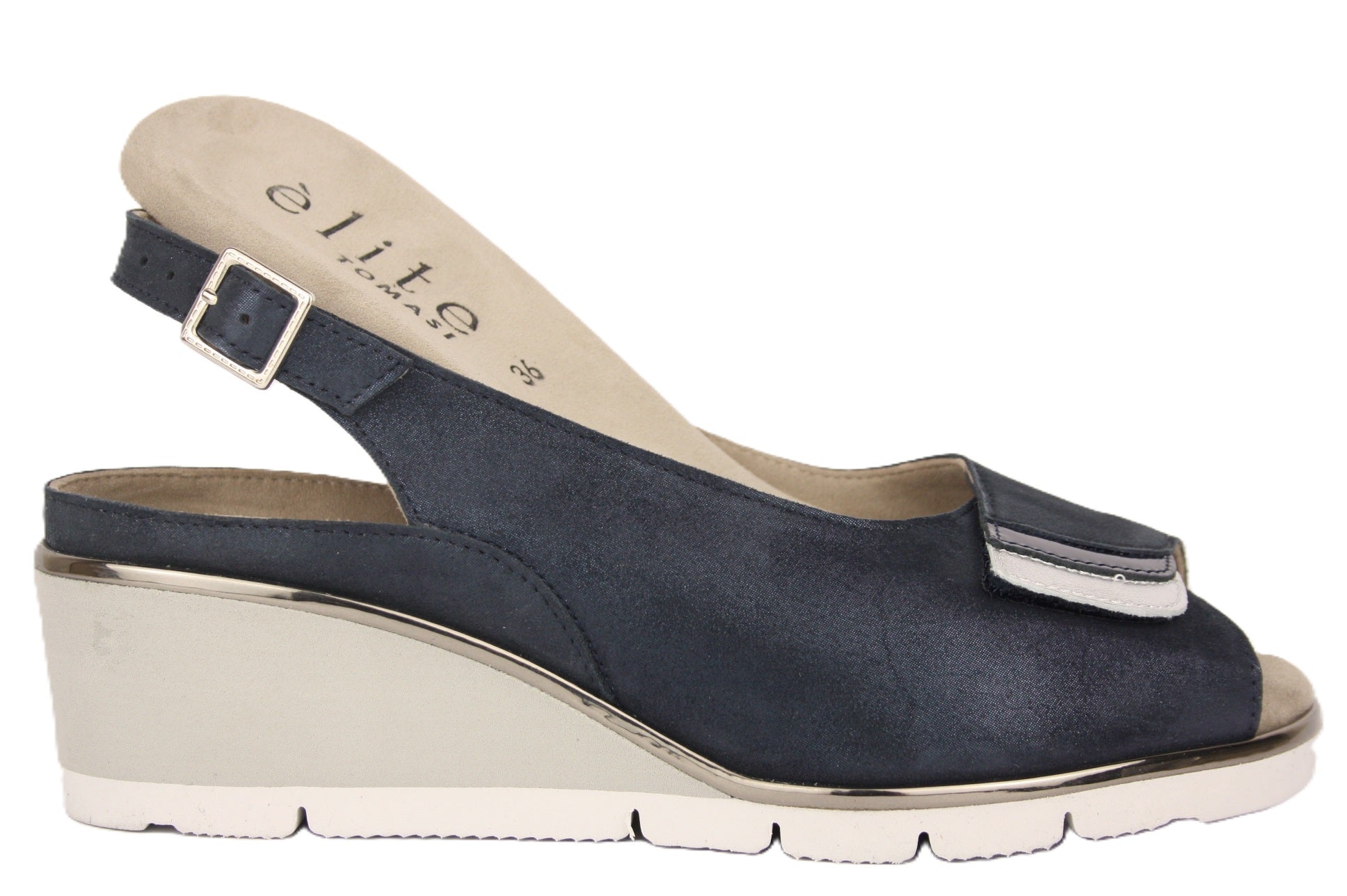 POMEZIA S. - BEAUTY BLU SANDALO DONNA