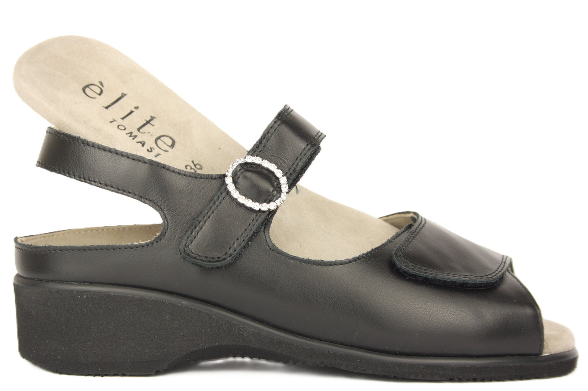 VALE SABOT - N.NINA NERO SANDALO DONNA