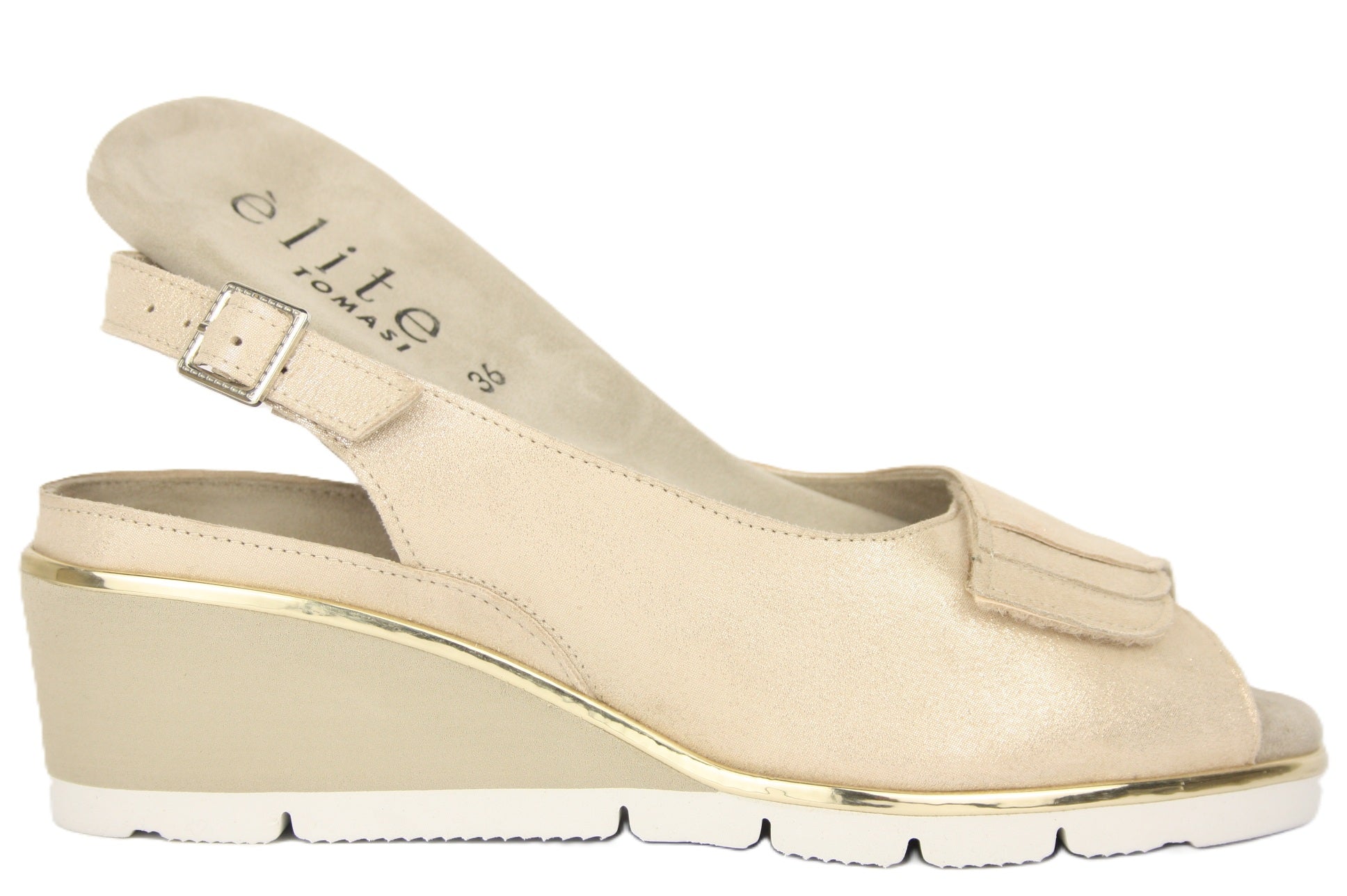 POMEZIA S. - BEAUTY PLATINO SANDALO DONNA
