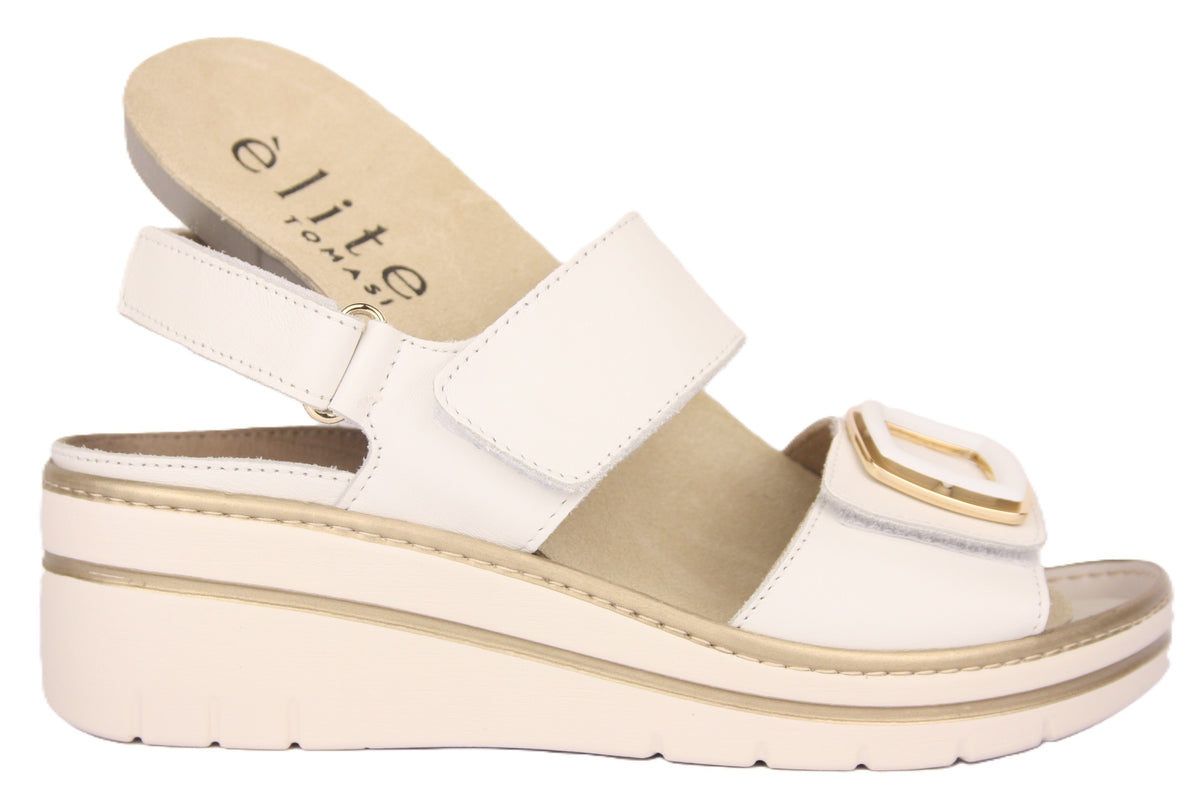 TECLA - SUNSET BIANCO SANDALO DONNA