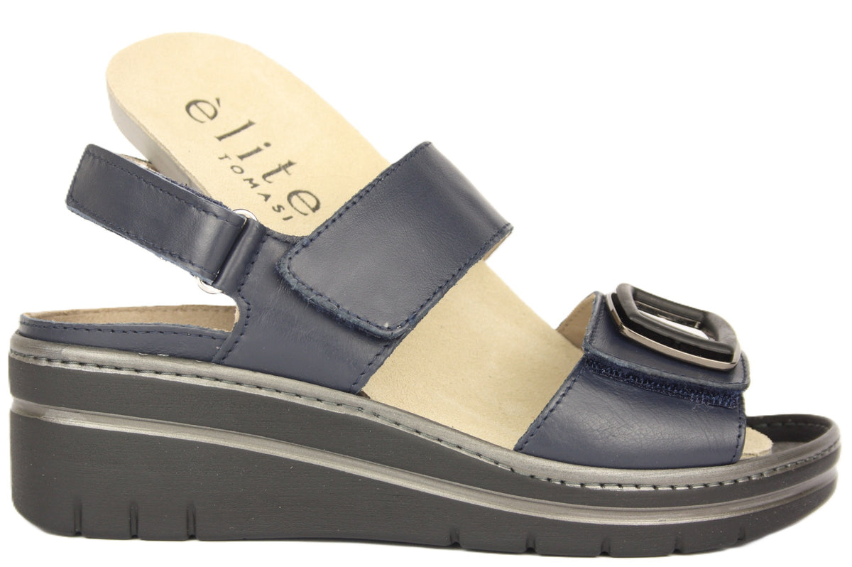 TECLA - SUNSET BLU SANDALO DONNA