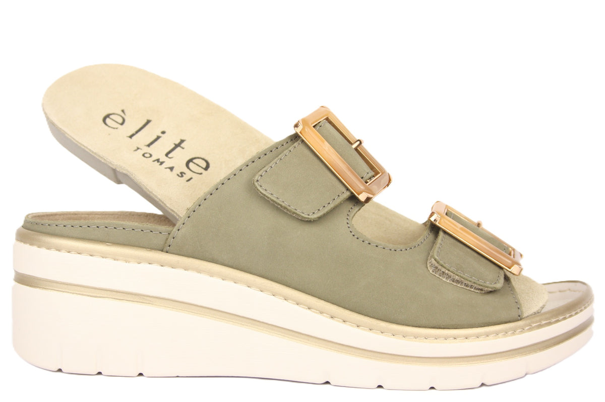 ALEXIS - SUNSET VERDE CIABATTA SANDALO DONNA