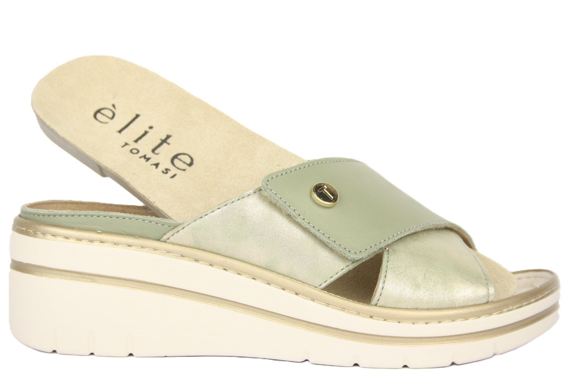 FELLON - SUNSET VERDE CIABATTA SANDALO DONNA