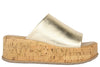 6206 PLATINO CIABATTA SANDALO DONNA