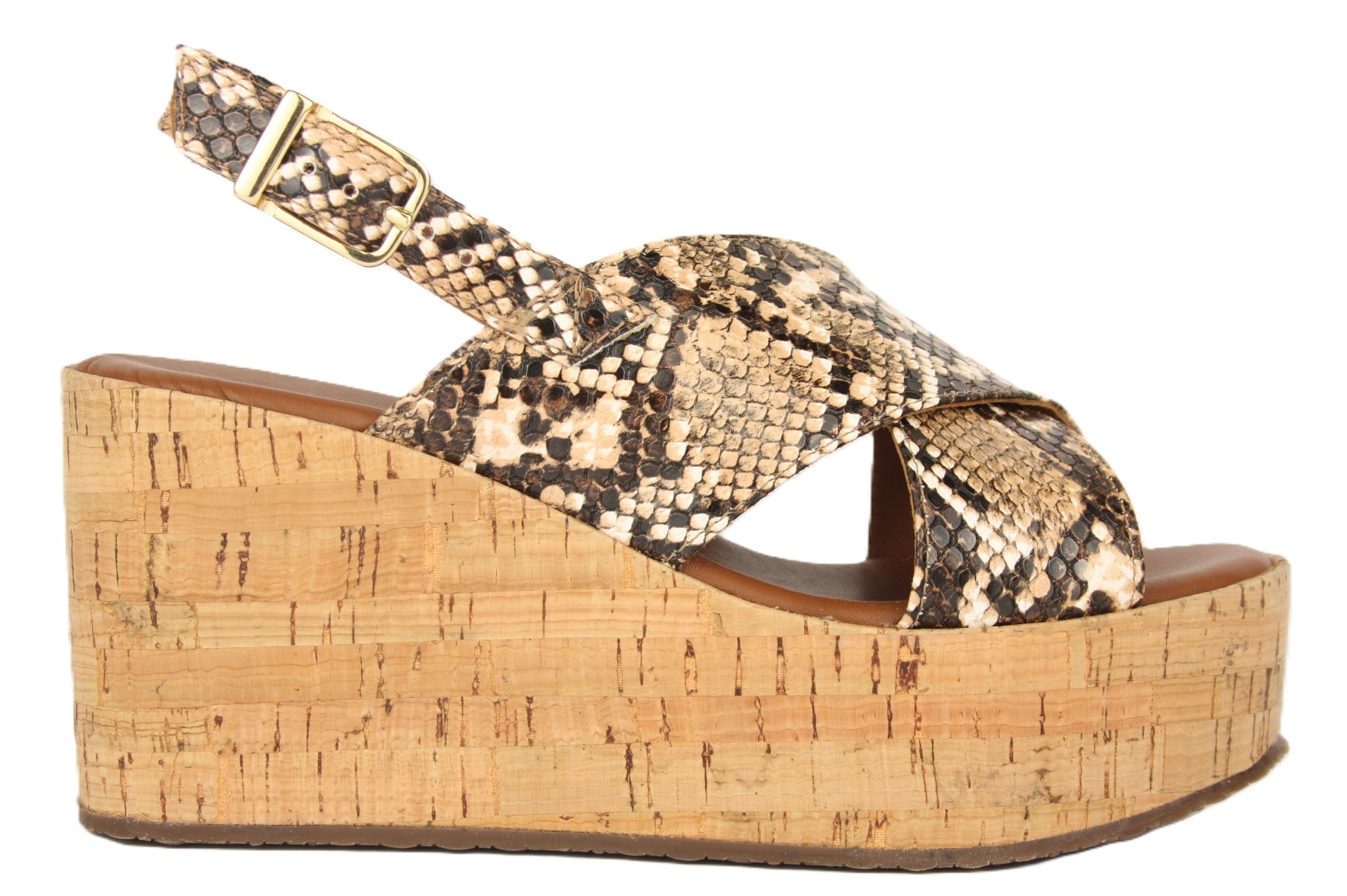 6337 MARRON SANDALO DONNA