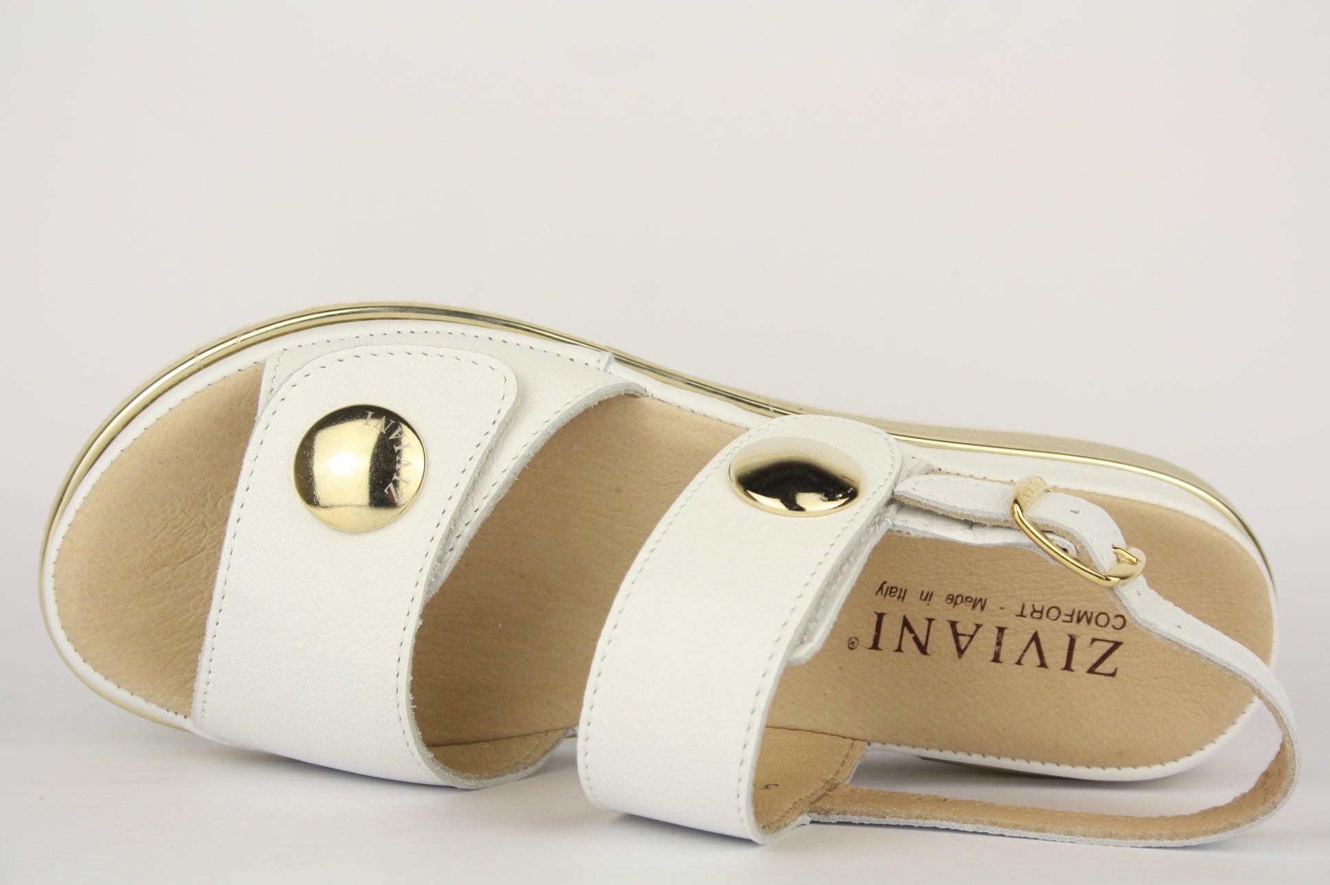 185 FBB ISCHIA BIANCO SANDALO DONNA