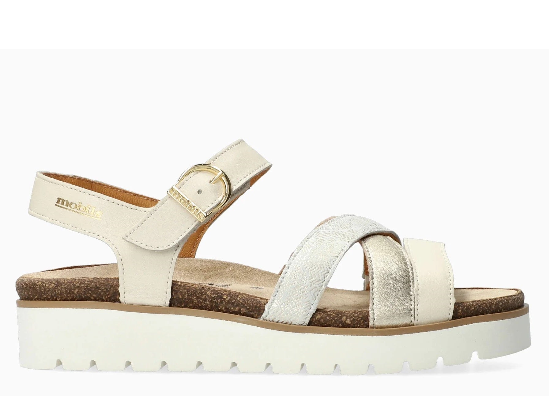 THINA MOBILS BIANCO SANDALO DONNA