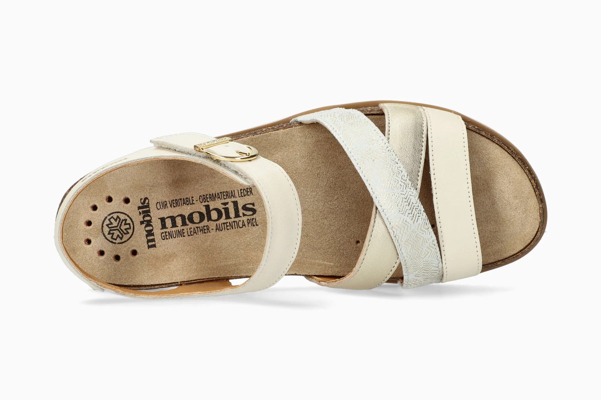 THINA MOBILS BIANCO SANDALO DONNA