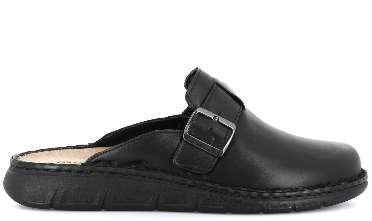 LEPP CE0499 NERO PANTOFOLA PUNTA CHIUSA UOMO