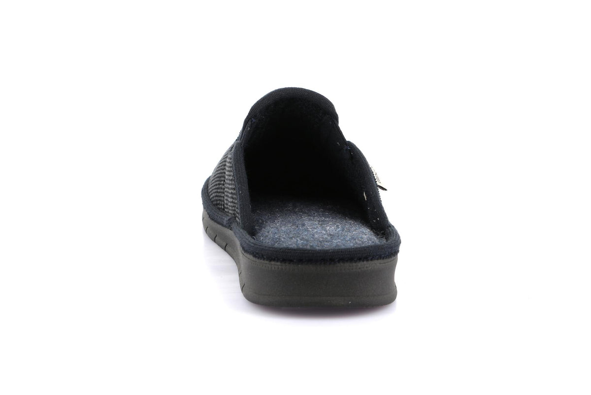 EONE CI3399 BLU PANTOFOLA PUNTA CHIUSA UOMO