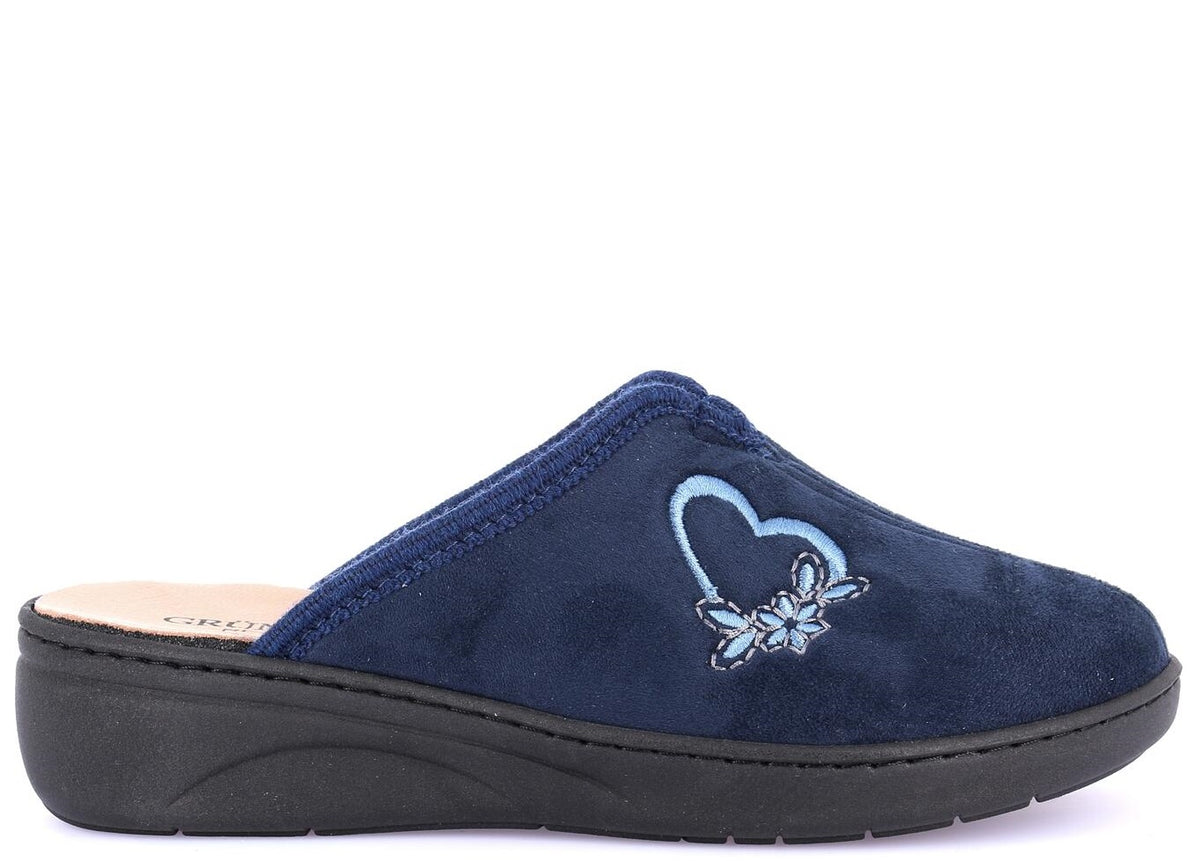 ALME CI3450 BLU PANTOFOLA PUNTA CHIUSA DONNA
