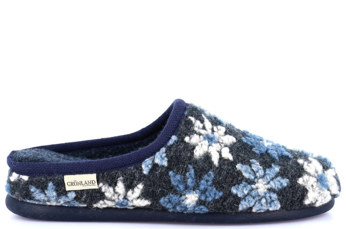 IRRA CI3427 BLU PANTOFOLA PUNTA CHIUSA DONNA
