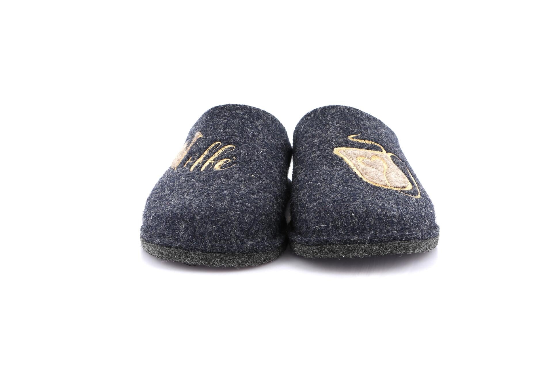 KLOS CI3368 BLU PANTOFOLA PUNTA CHIUSA DONNA