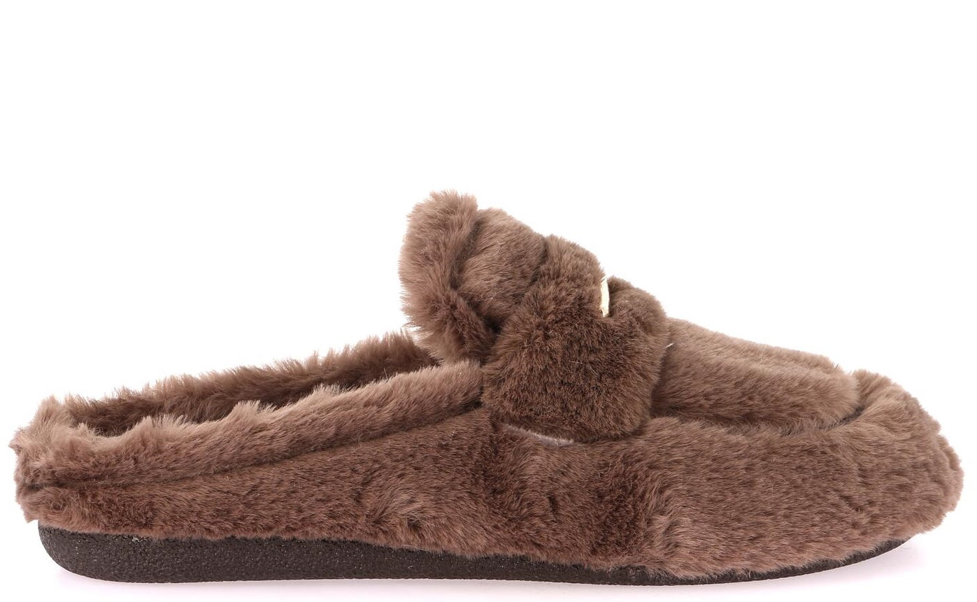GLES CI1930 VISONE PANTOFOLA PUNTA CHIUSA DONNA