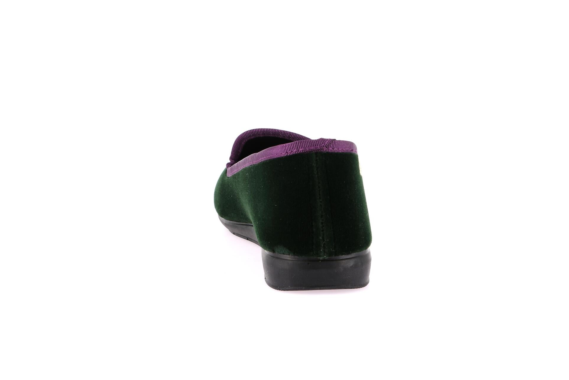 TEXI PA0895 VERDE PANTOFOLA TUTTA CHIUSA DONNA