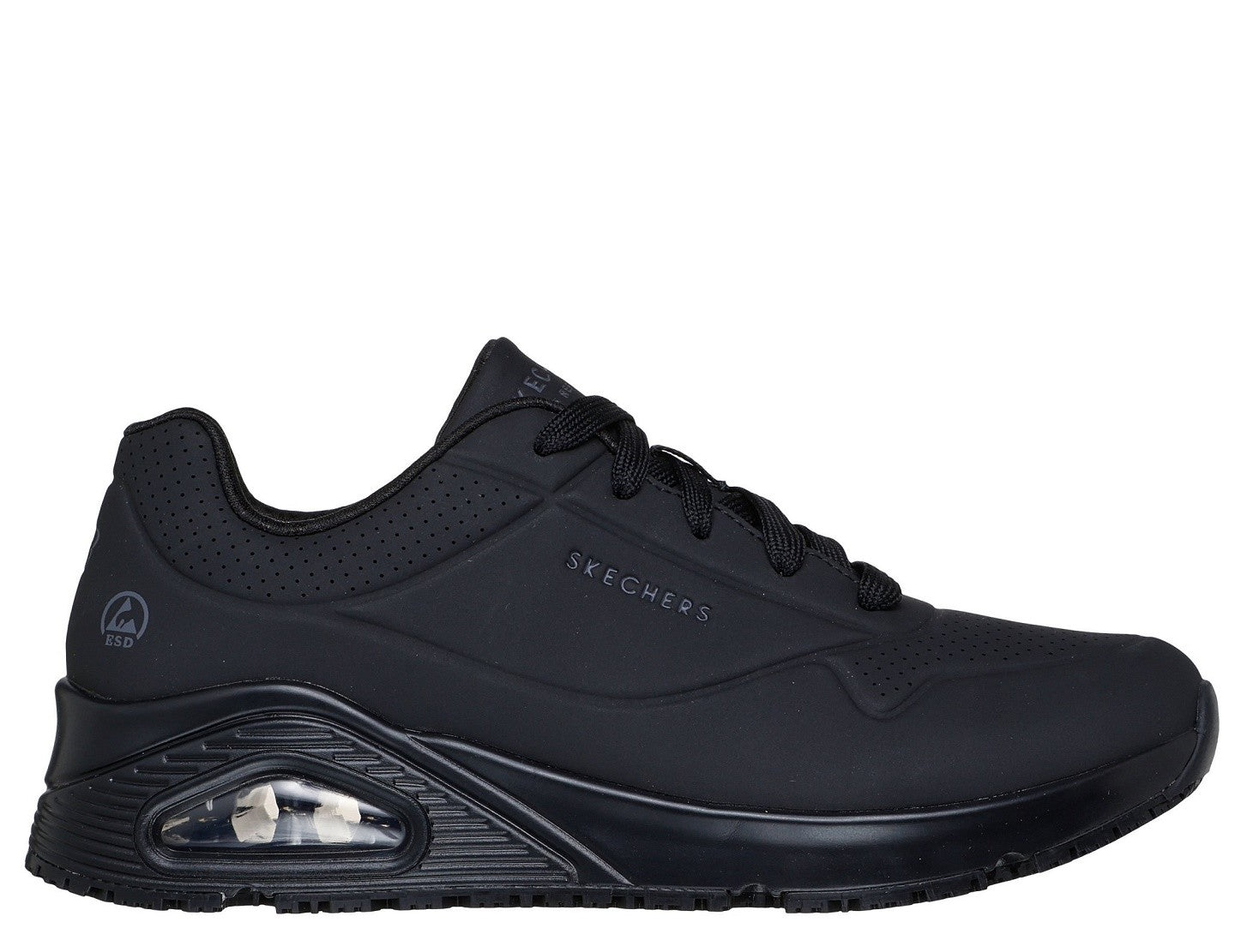 108021EC UNO NERO SNEAKERS DONNA