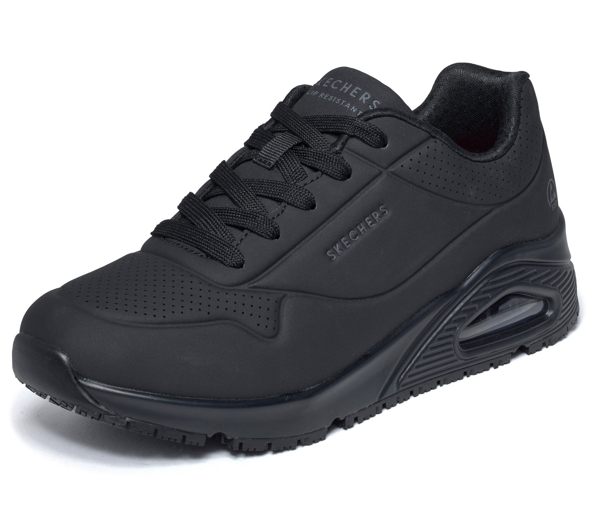 108021EC UNO NERO SNEAKERS DONNA