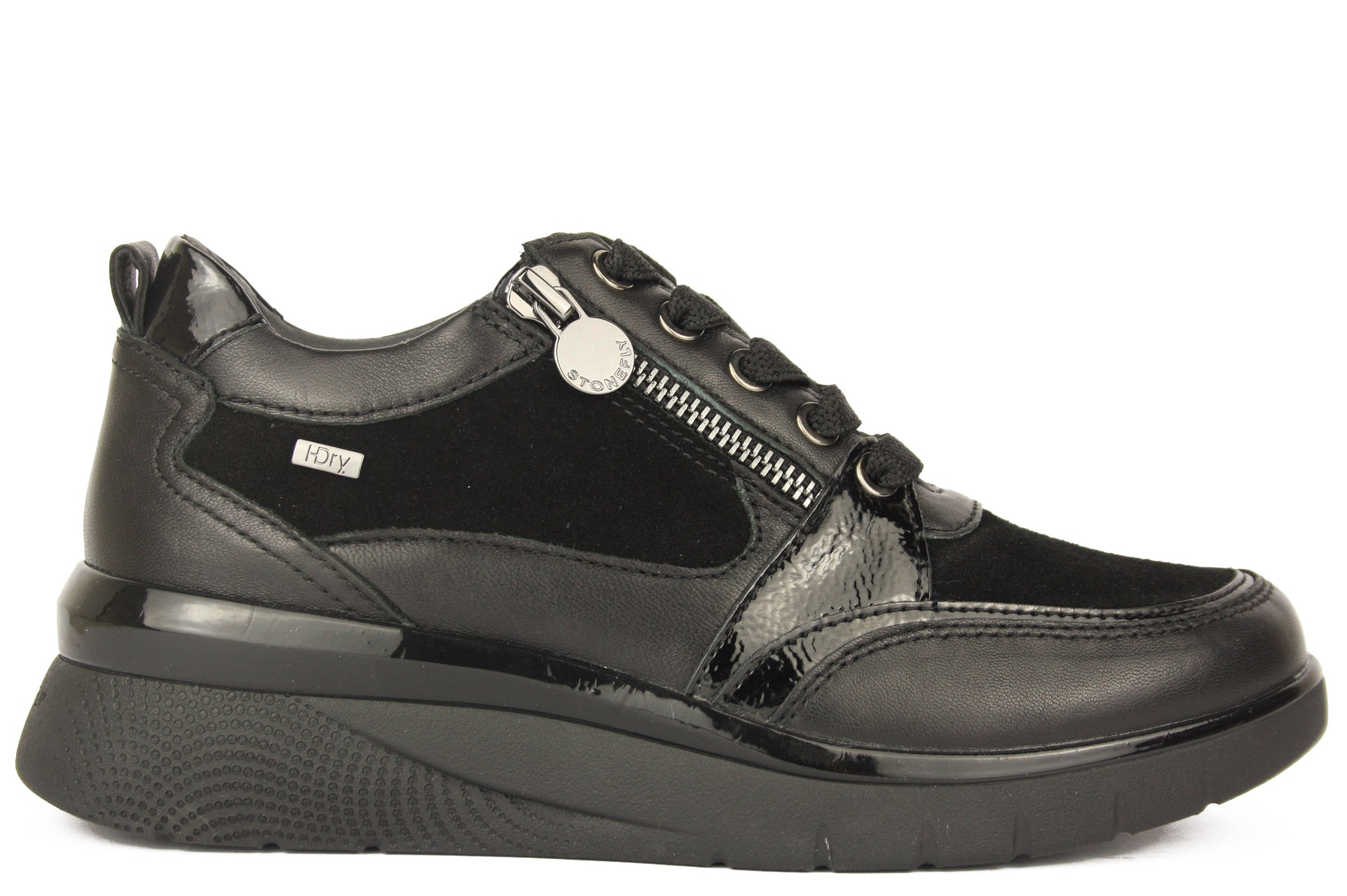 CLERYN 16 NERO LACCI DONNA