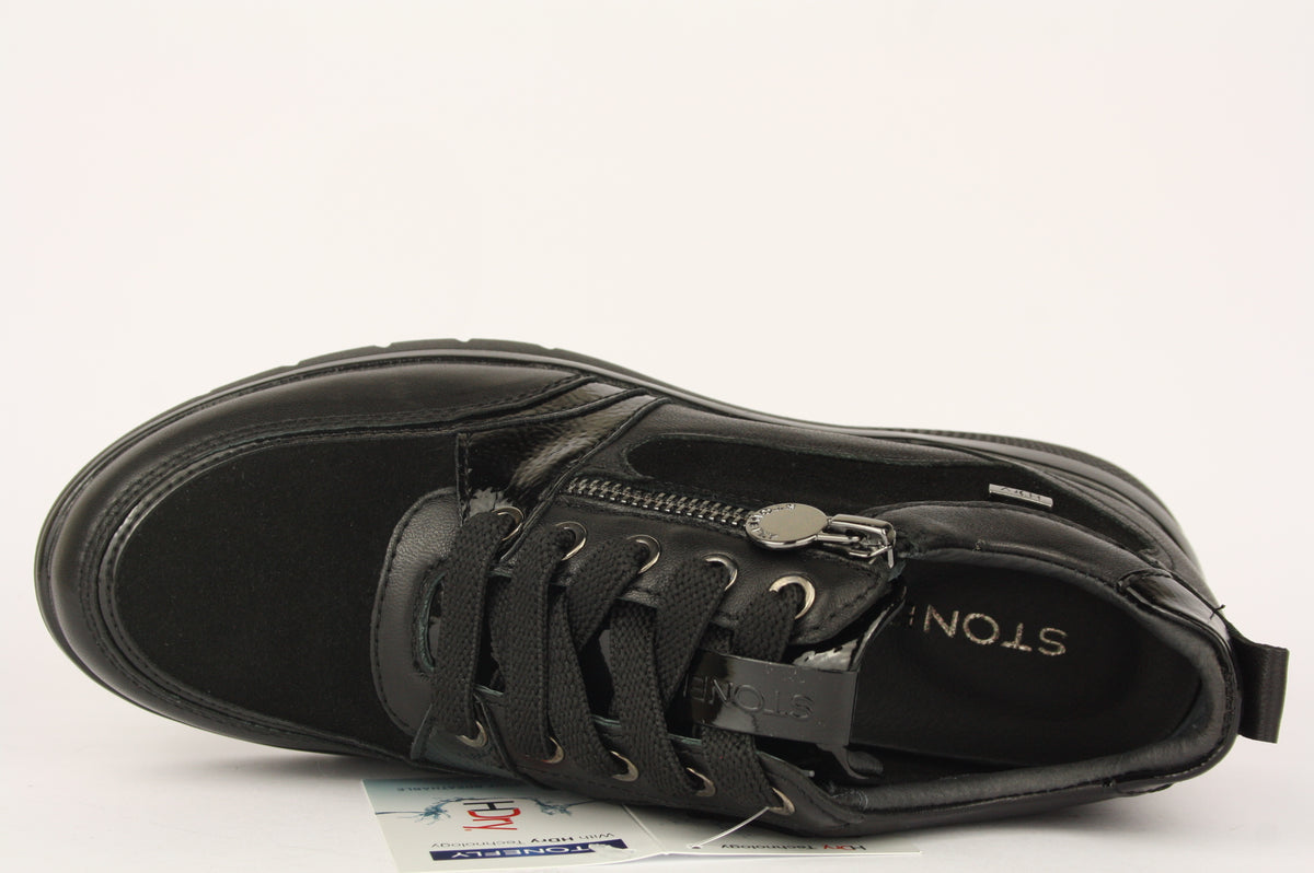 CLERYN 16 NERO LACCI DONNA