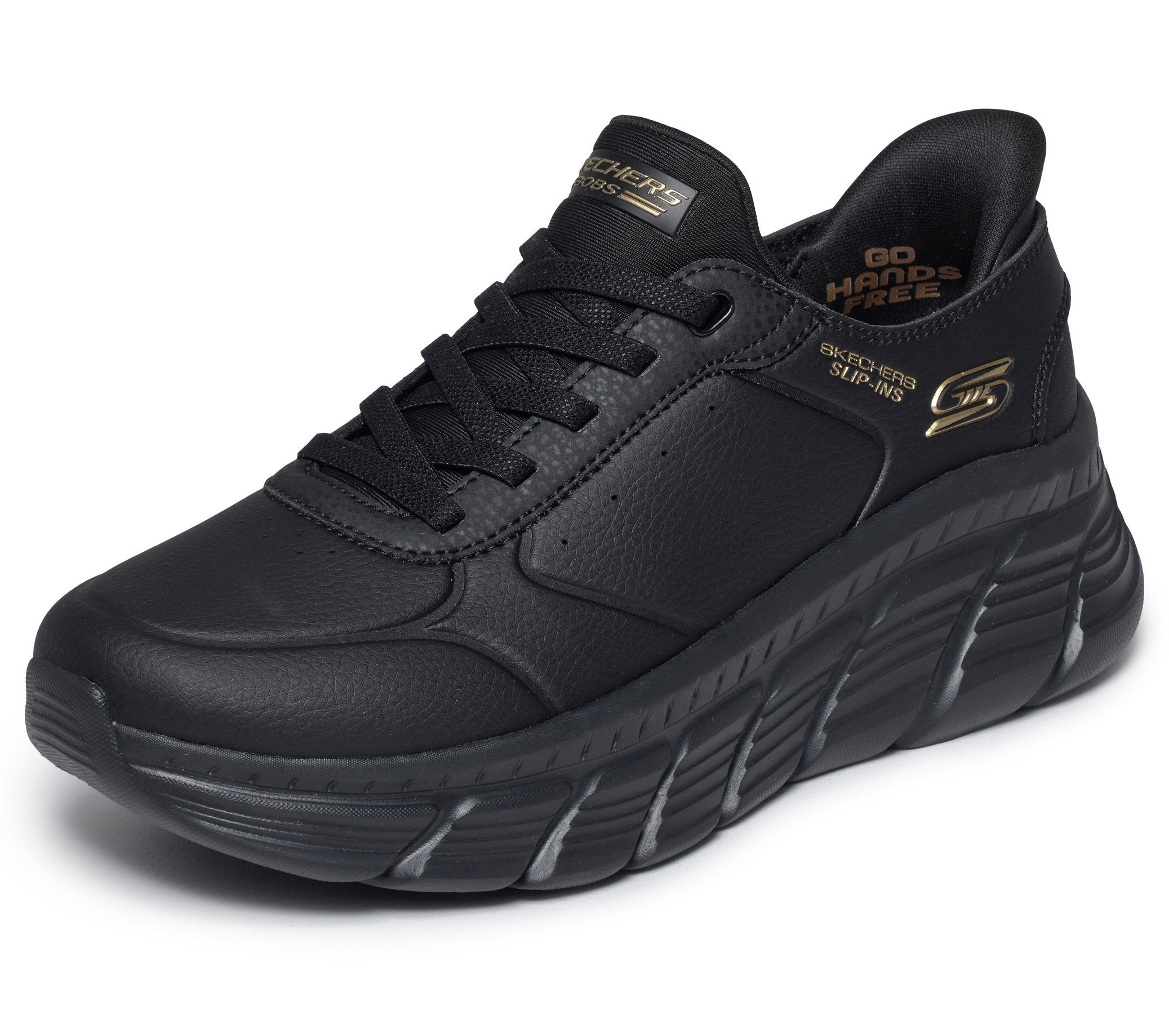 117394 BOBS FLEX NERO SLIP INS DONNA