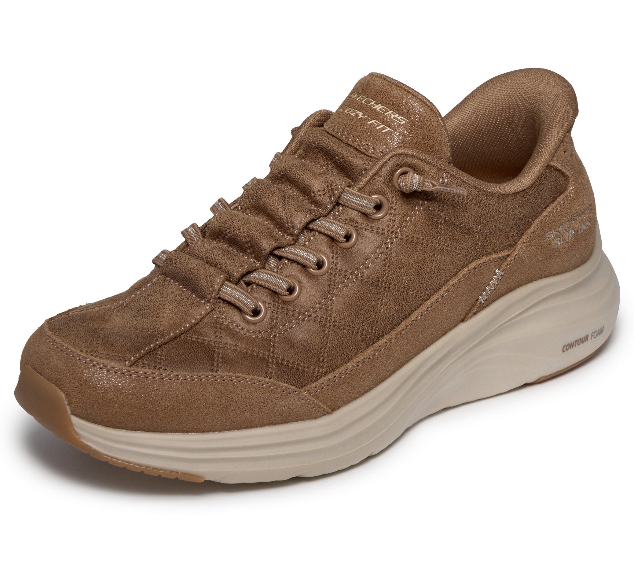 150507 CONTOUR TAUPE SLIP INS DONNA