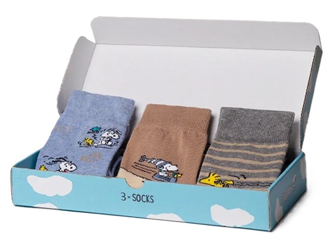 PACK-SNOOPY CALZE DONNA ACCESSORI