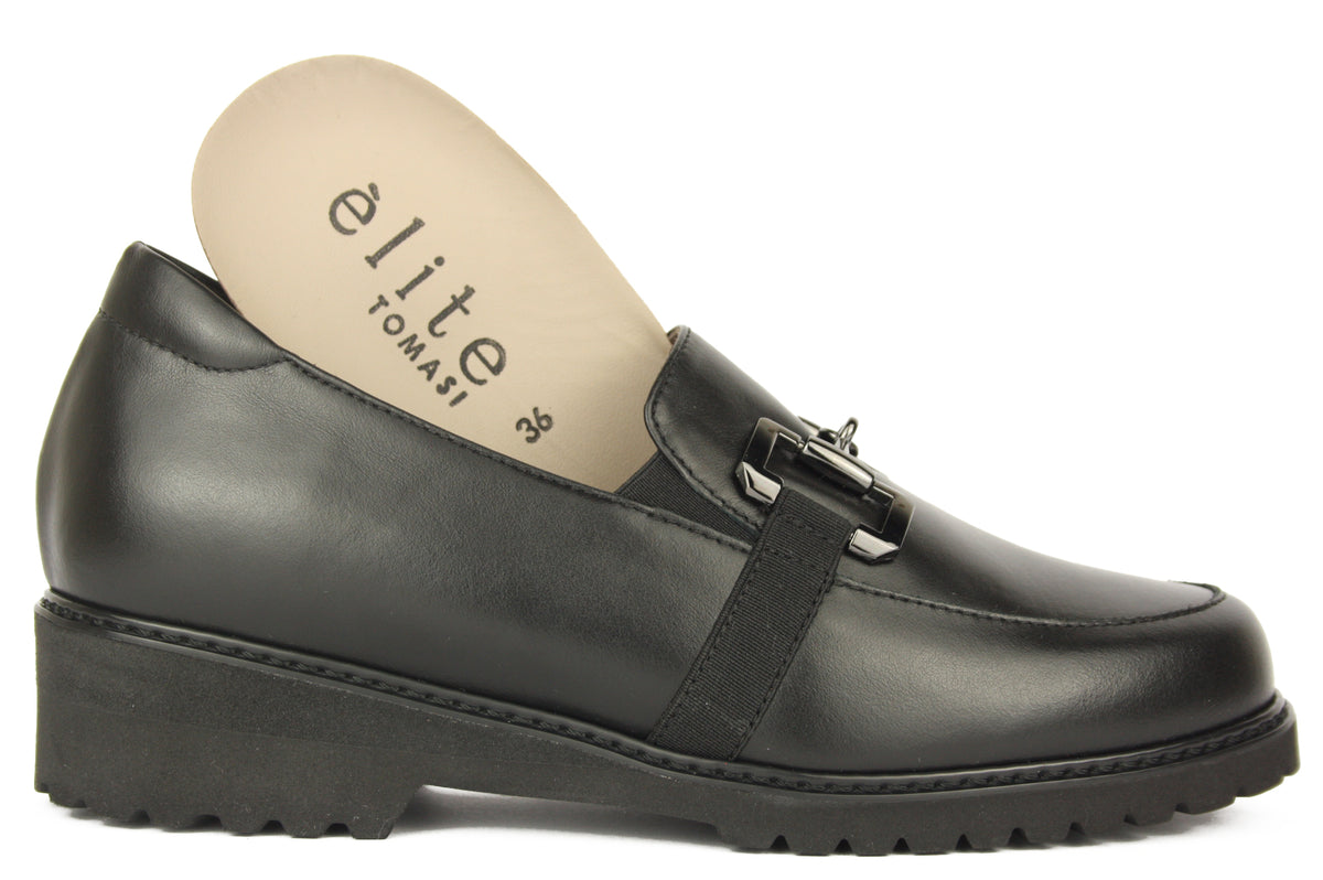LEANDRA - N.ALMA NERO MOCASSINO DONNA