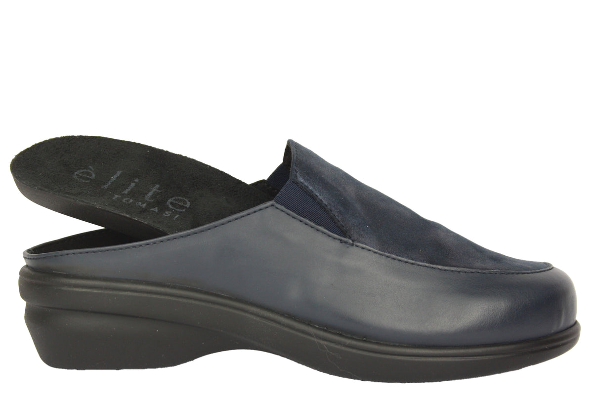 NEW AMBRA - BELLA BLU PANTOFOLA PUNTA CHIUSA DONNA