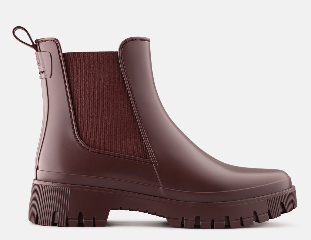 KIRBY BORDEAUX STIVALETTO DONNA