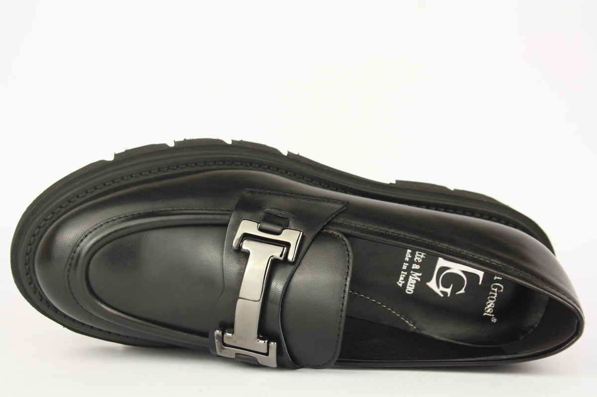 L413M NERO MOCASSINO DONNA