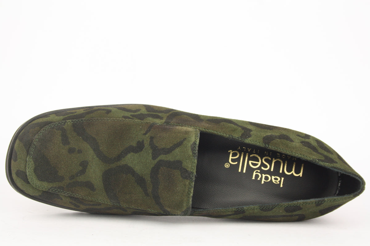 5132 VERDE MOCASSINO DONNA