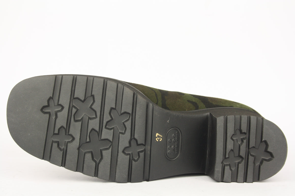 5132 VERDE MOCASSINO DONNA