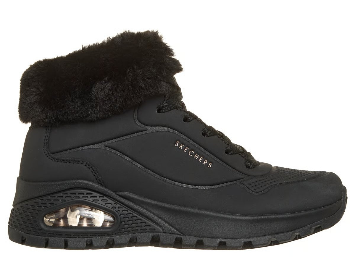 190285 UNO RUGGED NERO POLACCO DONNA