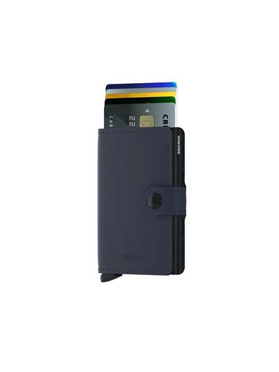 Secrid MINIWALLET MATTE Blu Accessori Unisex 