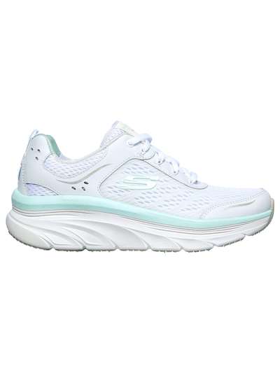 Skechers 149023 D LUX WALKER Bianco Scarpe Donna 