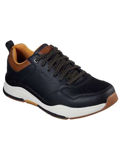 Skechers 66204 BENAGO Nero Scarpe Uomo 