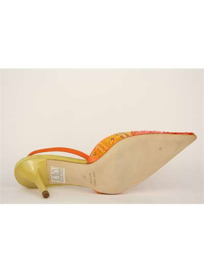 Martine Clay 316 Arancio Scarpe Donna 